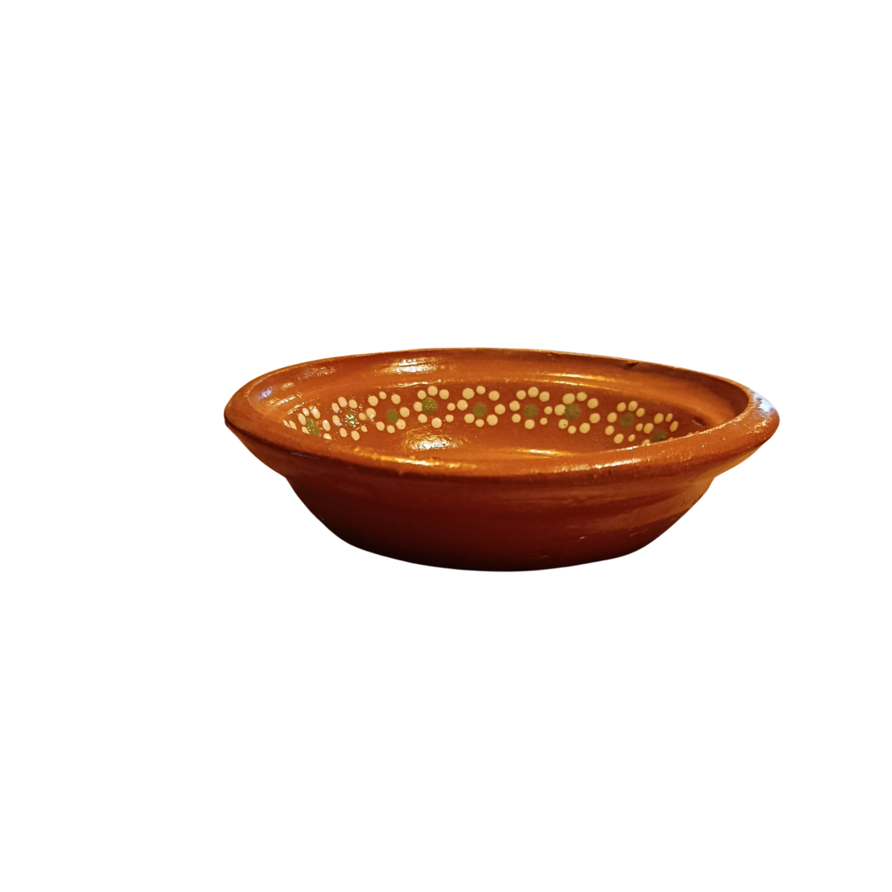Assiette Creuse Mexicaine en Terre Cuite 20 cm – Image 2