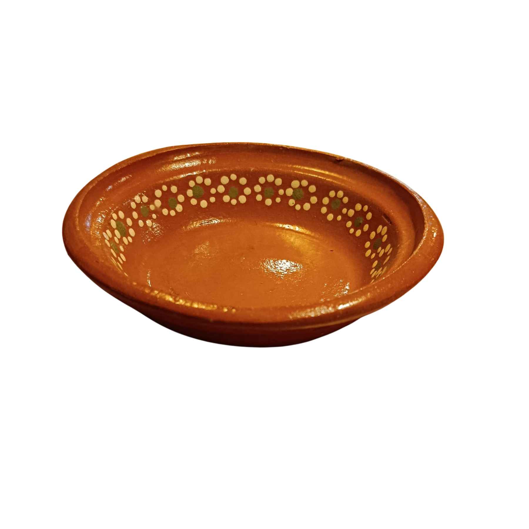 Assiette Creuse Mexicaine en Terre Cuite 20 cm