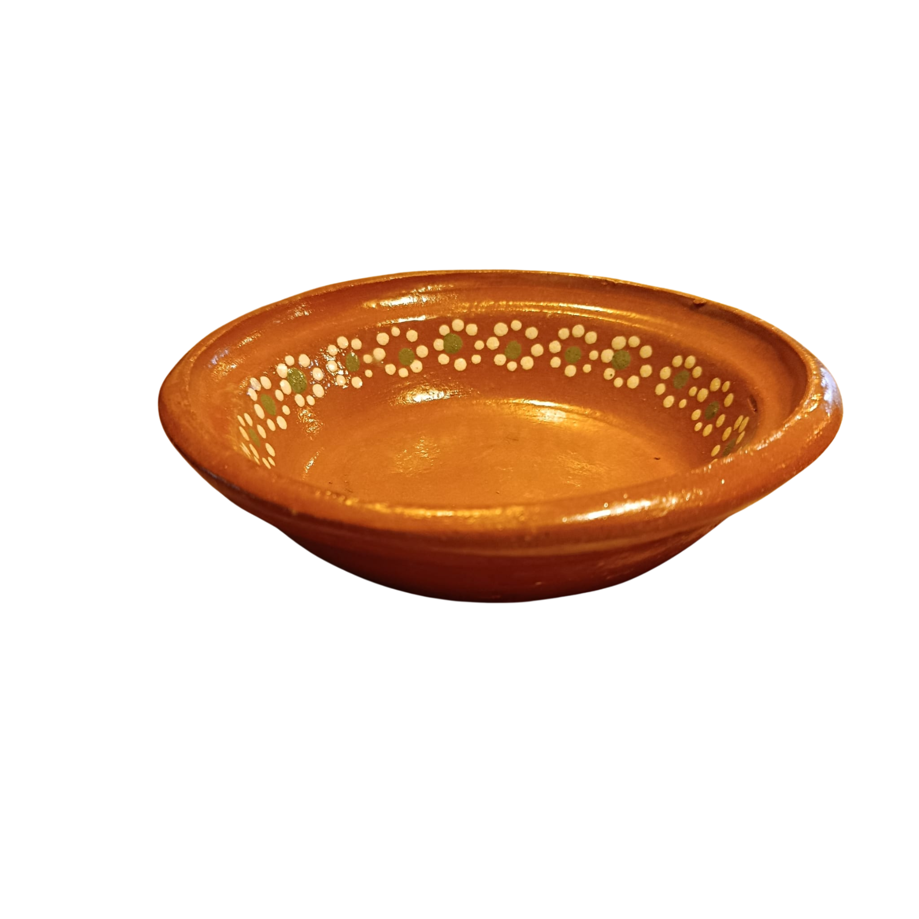Assiette Creuse Mexicaine en Terre Cuite 20 cm – Image 3