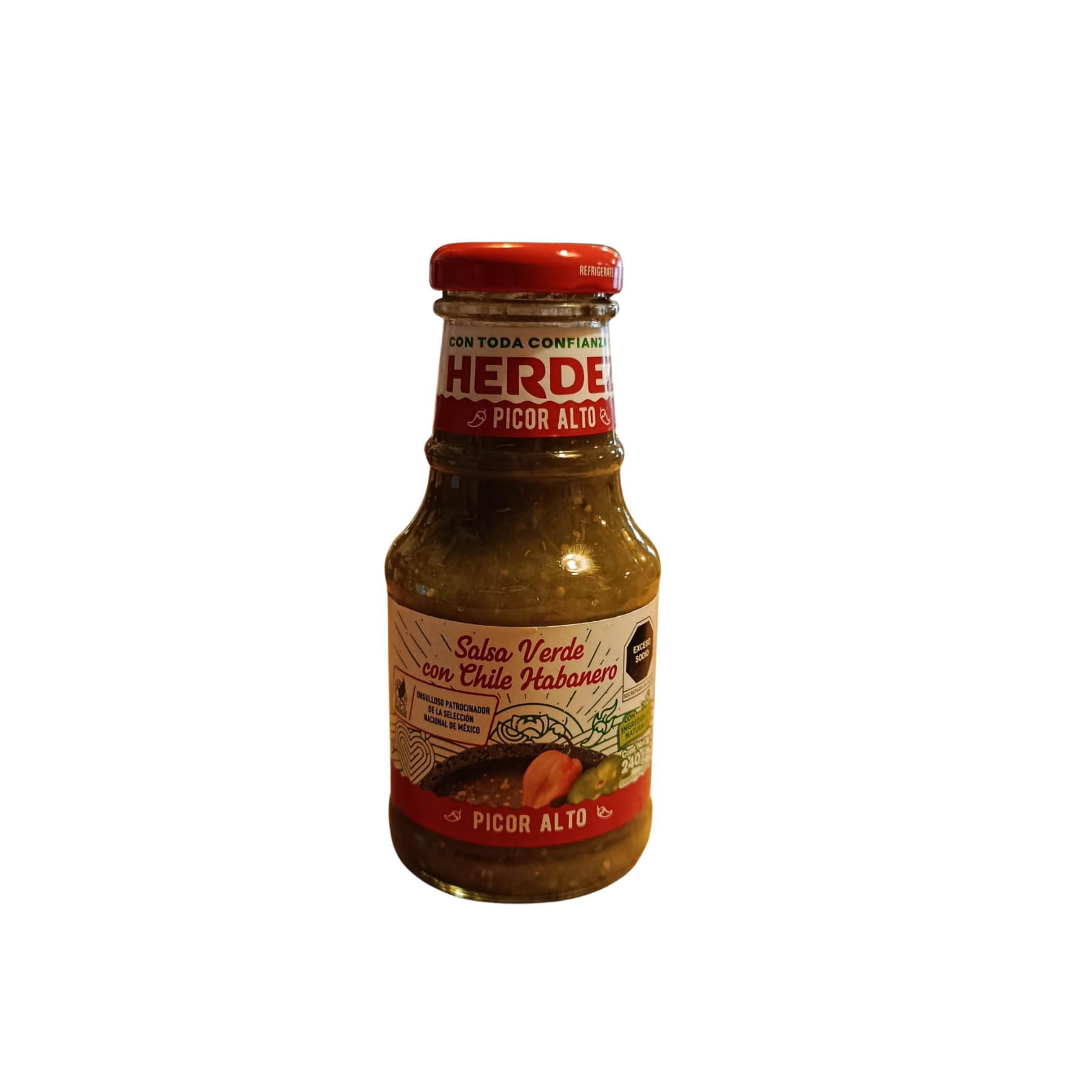 Salsa Verde con Chile Habanero - Herdez